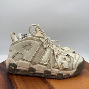 Nike Air More Uptempo 96 Coconut Milk Team Gold Mens 11.5 DV7230-100 Sneakers